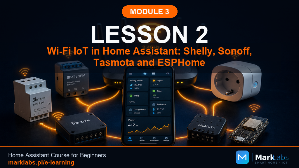 WiFi IoT in Home Assistant: Shelly, Sonoff, Tasmota, and ESPHome