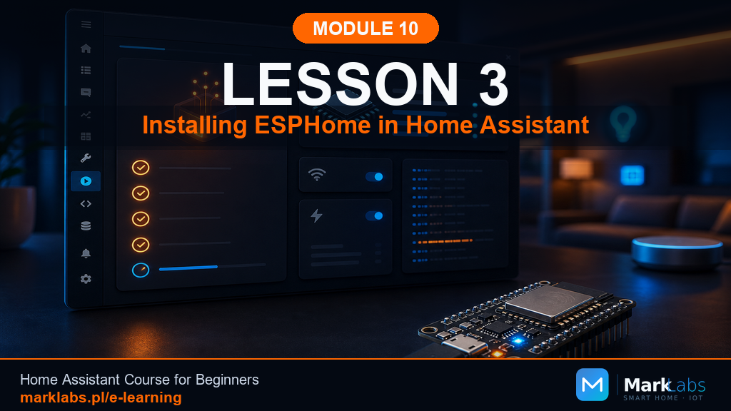 Installing ESPHome in Home Assistant