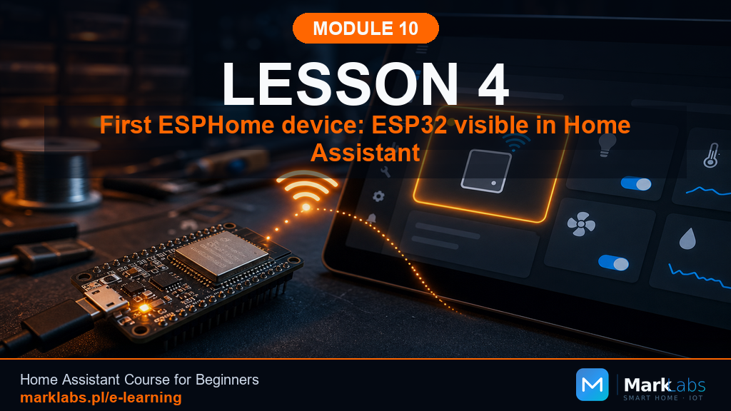 Your First ESPHome Device: an ESP32 Visible in Home Assistant