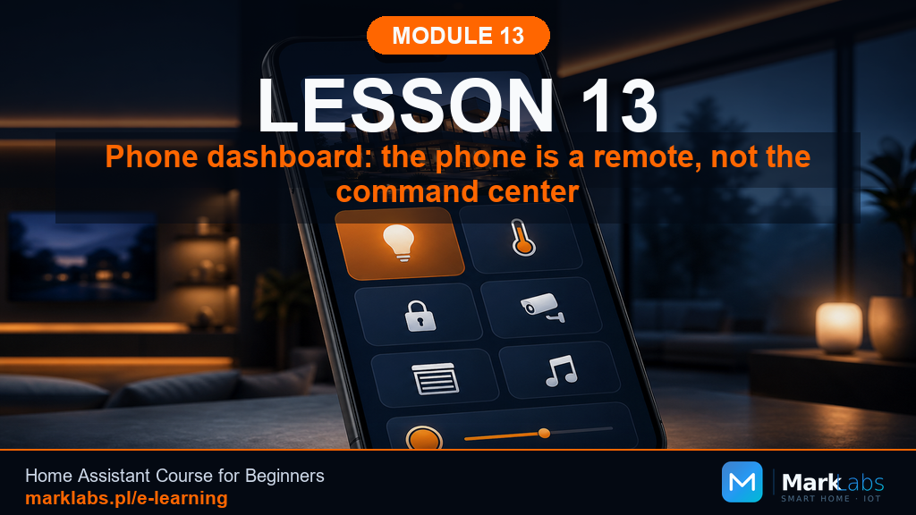 The Phone Dashboard: A Remote Control, Not a Command Center