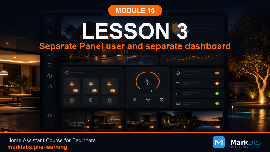 A Separate Panel User and a Separate Dashboard