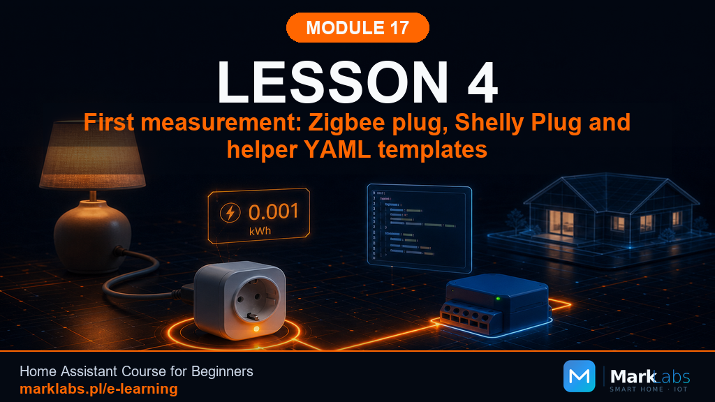 Your First Measurement: A Zigbee Outlet, a Shelly Plug, and Ready-Made Helper YAML