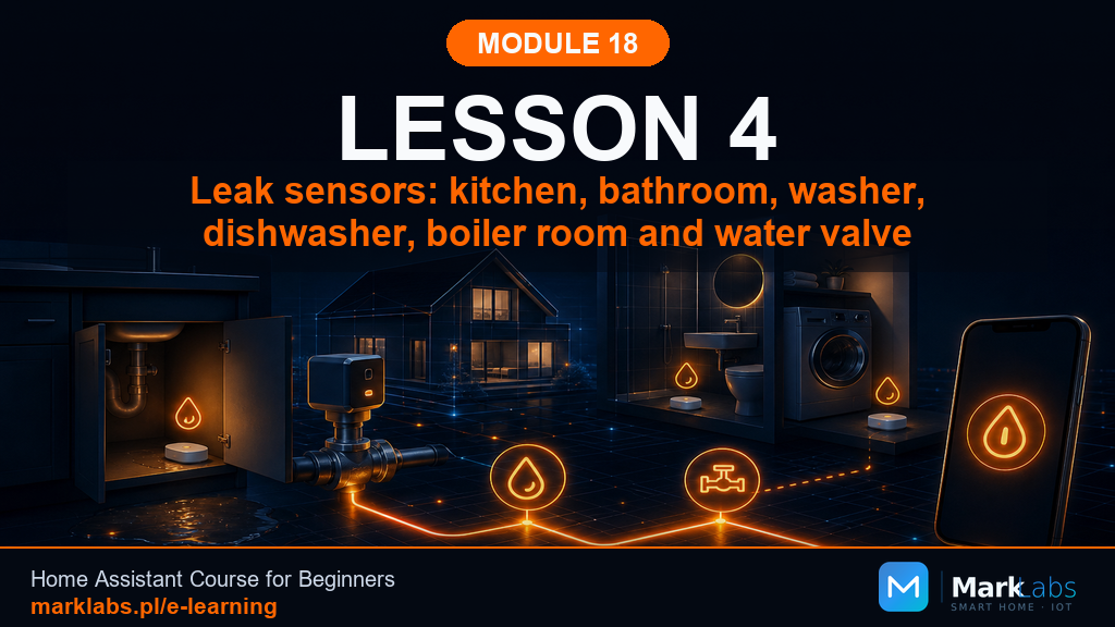 Flood Sensors: Kitchen, Bathroom, Washer, Dishwasher, Boiler Room, and a Water Valve