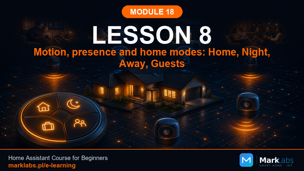 Motion, Presence, and Home Modes: Home, Night, Away, Guests