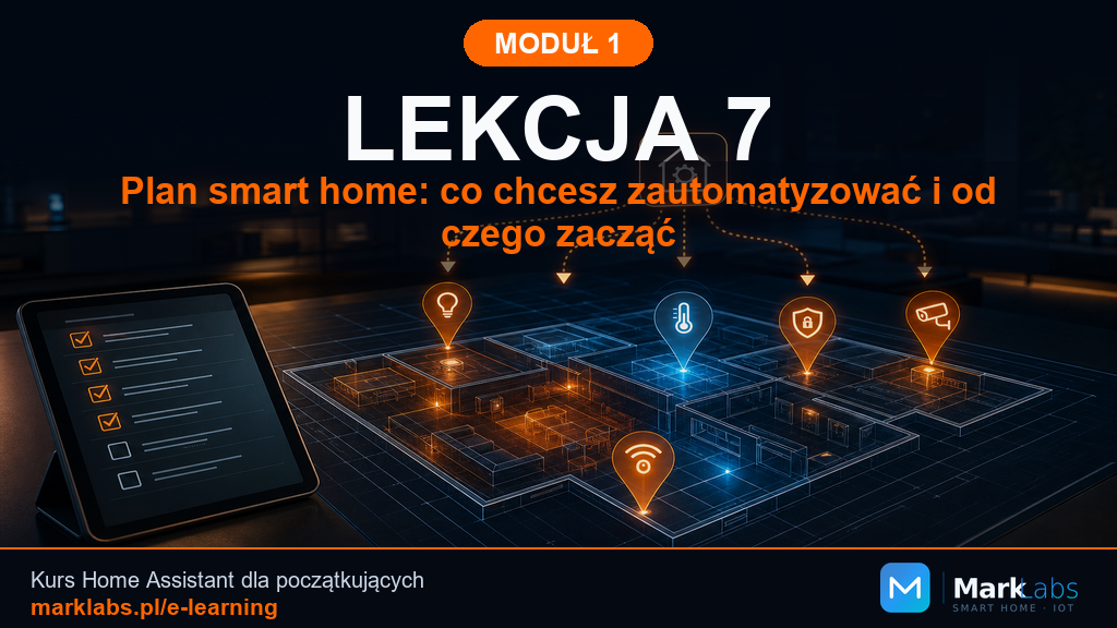 Plan smart home: co chcesz zautomatyzować i od czego zacząć