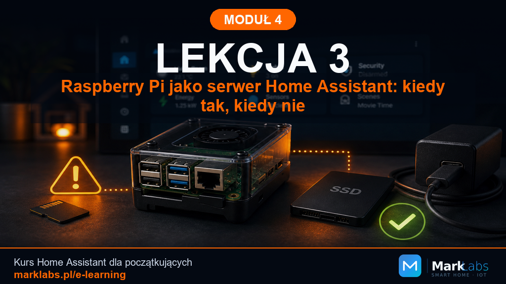 Raspberry Pi jako serwer Home Assistant: kiedy tak, kiedy nie