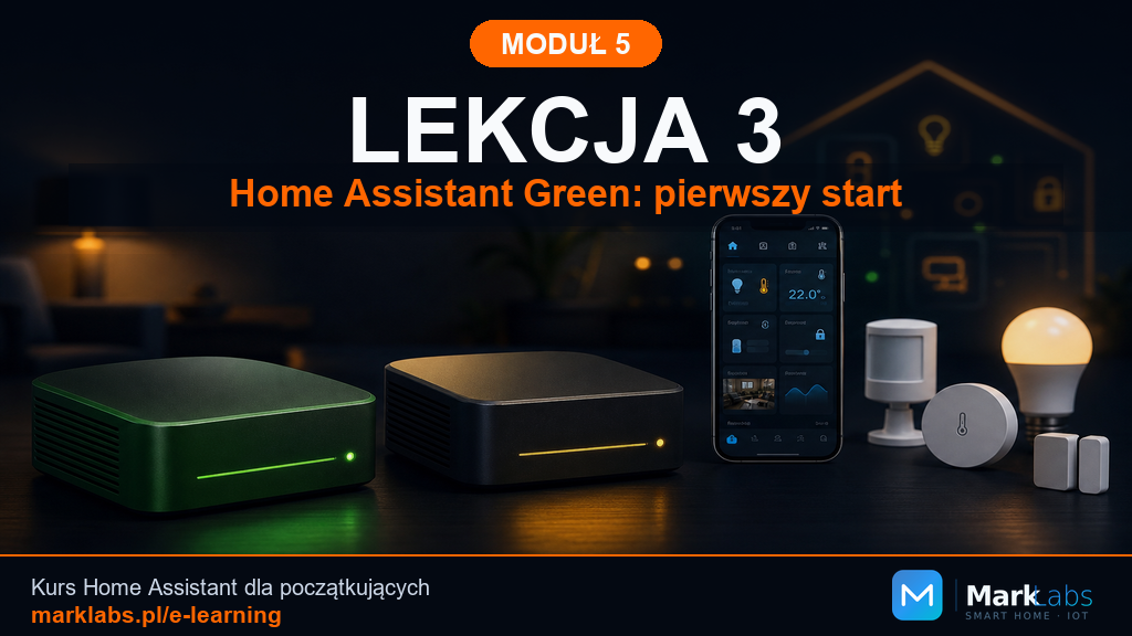 Home Assistant Green: pierwszy start