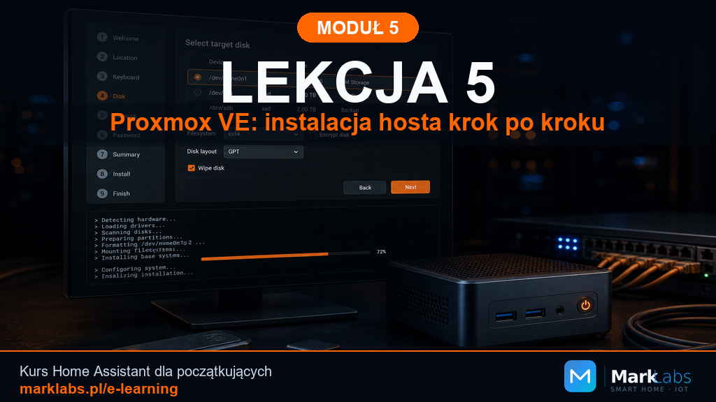 Proxmox VE: instalacja hosta krok po kroku