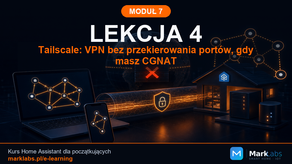 Tailscale: VPN bez przekierowania portów, gdy masz CGNAT