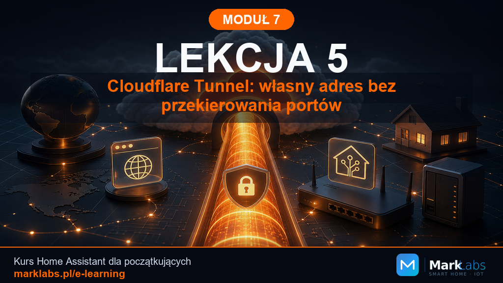 Cloudflare Tunnel: własny adres bez przekierowania portów