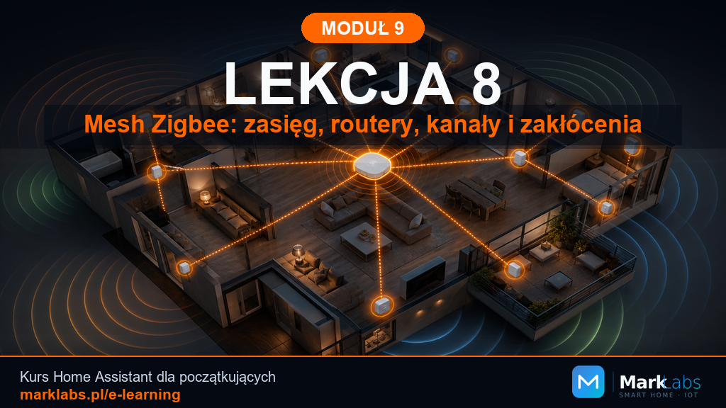 Mesh Zigbee: zasięg, routery, kanały i zakłócenia