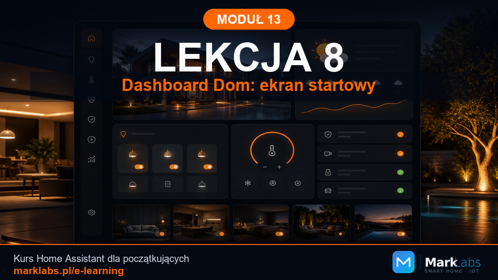 Dashboard Dom: ekran startowy