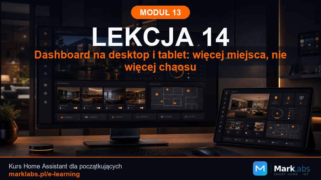 Dashboard na desktop i tablet: więcej miejsca, nie więcej chaosu