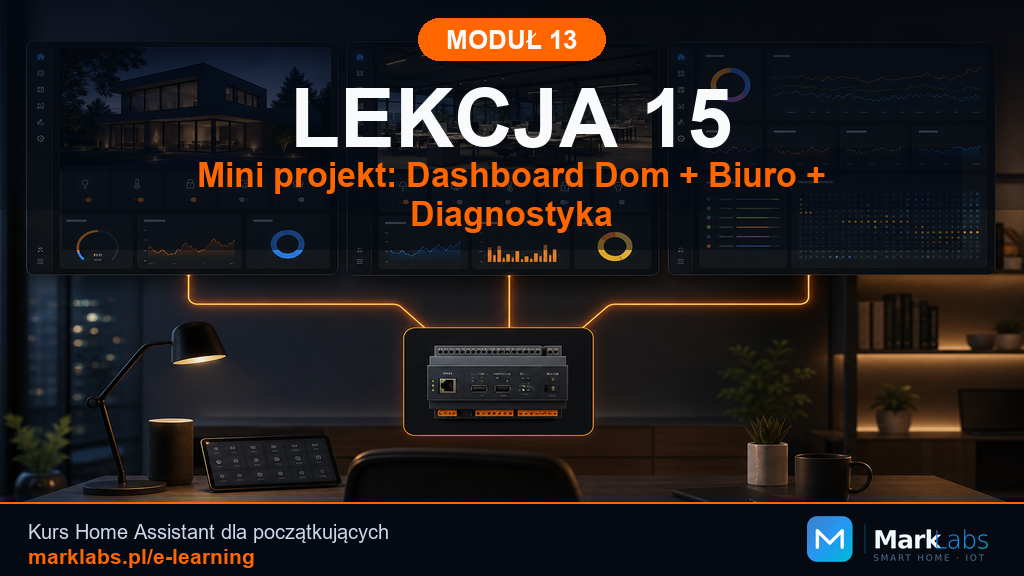 Mini projekt: Dashboard Dom + Biuro + Diagnostyka
