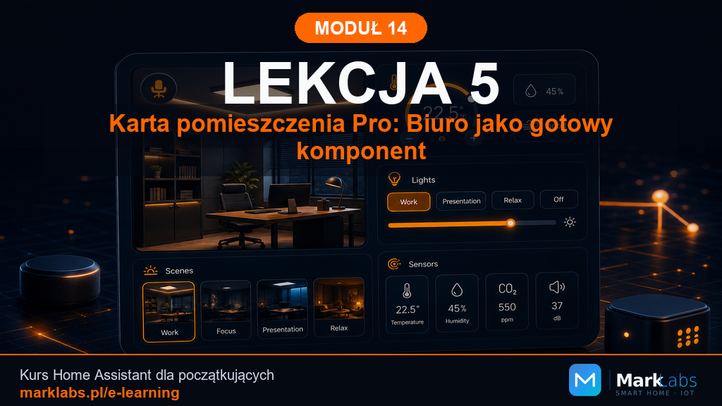 Karta pomieszczenia Pro: Biuro jako gotowy komponent
