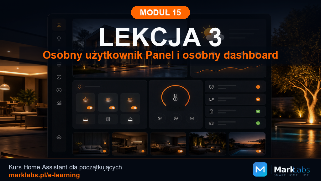 Osobny użytkownik Panel i osobny dashboard