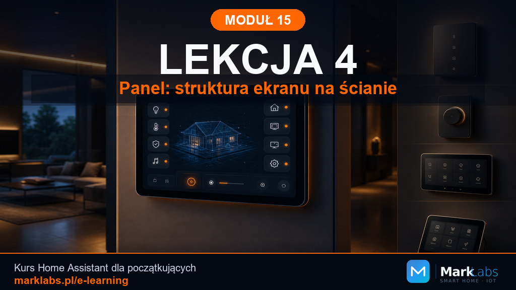 Panel: struktura ekranu na ścianie