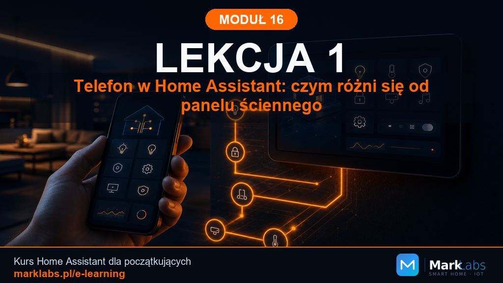 Telefon w Home Assistant: czym różni się od panelu ściennego
