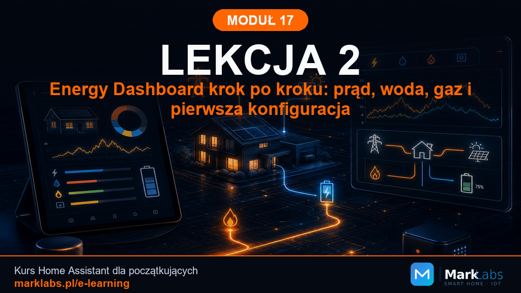 Energy Dashboard krok po kroku: prąd, woda, gaz i pierwsza konfiguracja