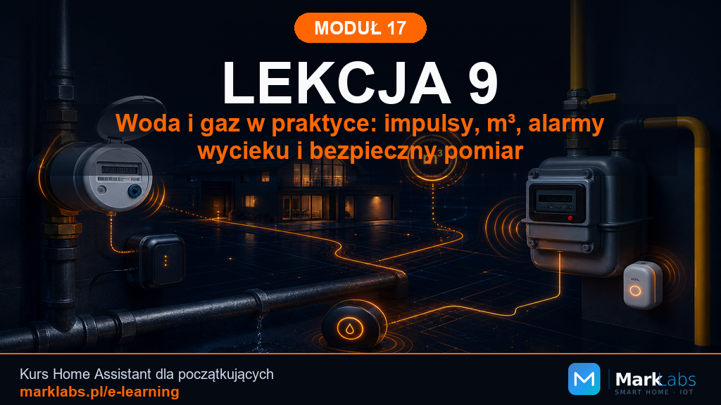 Woda i gaz w praktyce: impulsy, m³, alarmy wycieku i bezpieczny pomiar