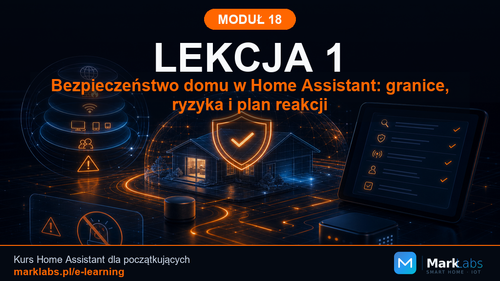 Bezpieczeństwo domu w Home Assistant: granice, ryzyka i plan reakcji