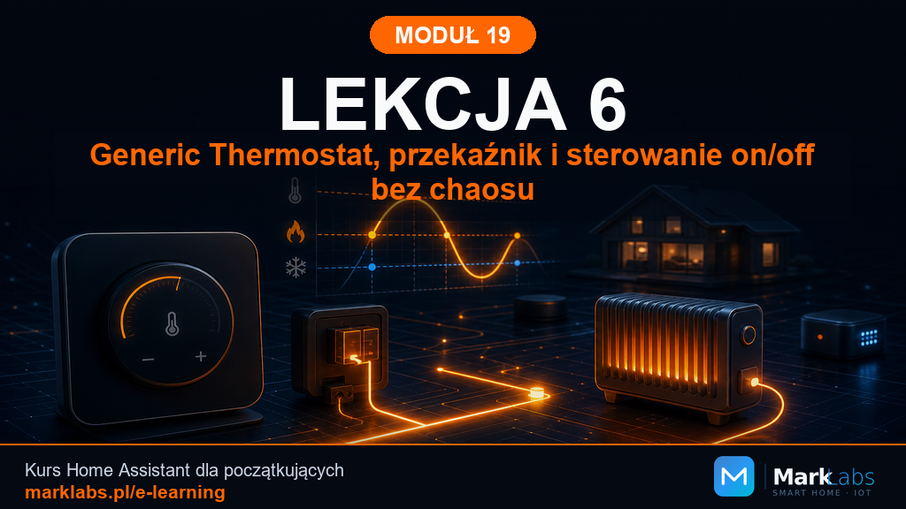 Generic Thermostat, przekaźnik i sterowanie on/off bez chaosu