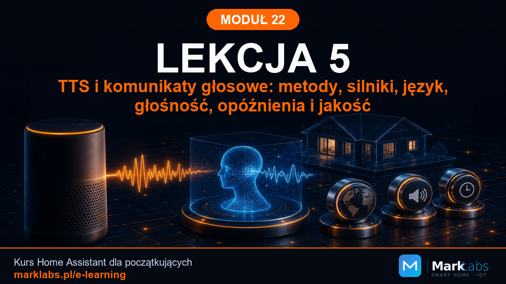 TTS i komunikaty głosowe: metody, silniki, język, głośność, opóźnienia i jakość