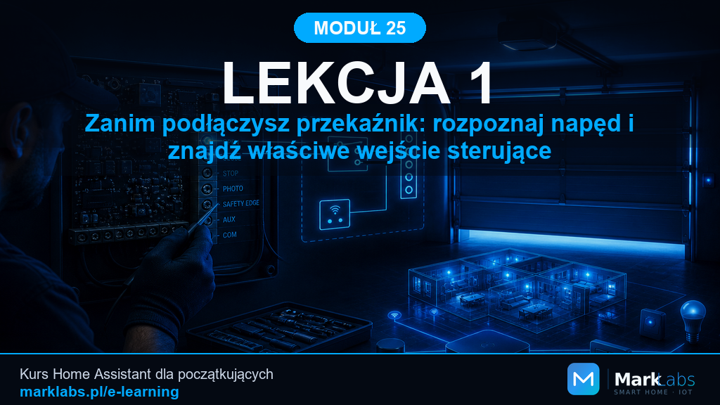 Zanim podłączysz przekaźnik: rozpoznaj napęd i znajdź właściwe wejście sterujące