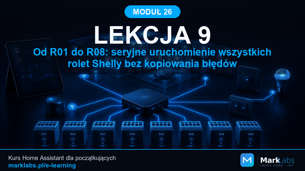Od R01 do R08: seryjne uruchomienie wszystkich rolet Shelly bez kopiowania błędów
