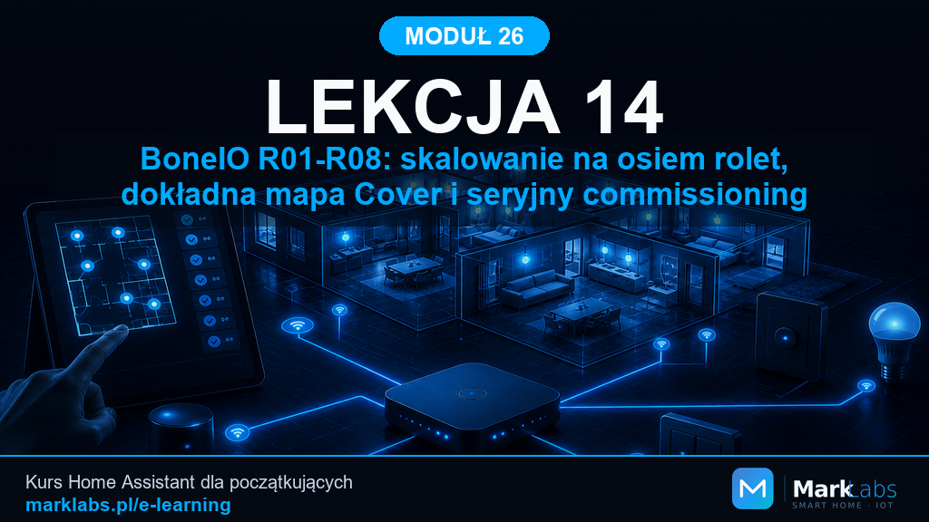 BoneIO R01-R08: skalowanie na osiem rolet, dokładna mapa Cover i seryjny commissioning