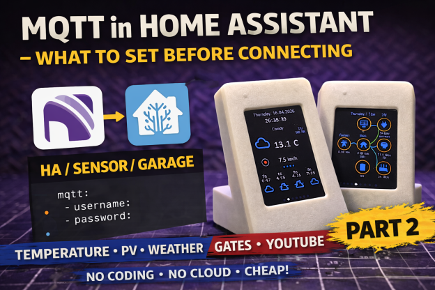 MQTT in Home Assistant — Do This Before Flashing the ESP32 Dashboard