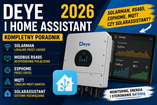 Jak połączyć Falownik Deye z Home Assistant?