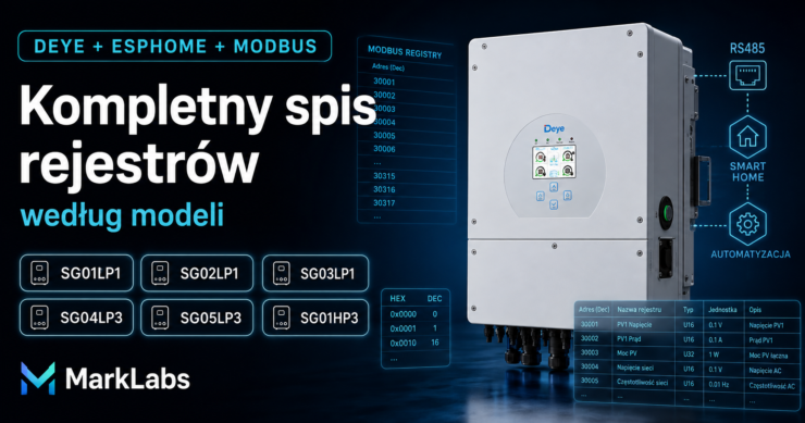 Deye Modbus – kompletny spis rejestrów SG01LP1, SG02LP1, SG03LP1, SG04LP3, SG05LP3 i HP3