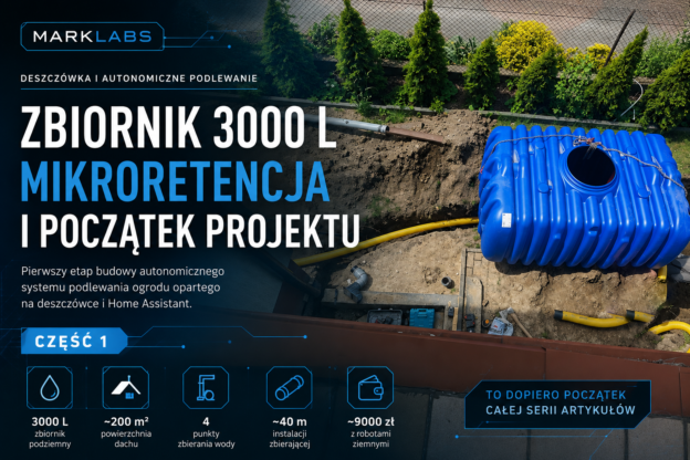 Zbiornik na deszczówkę 3000 l – Mikroretencja i montaż w kontekście smart home