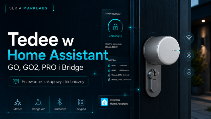 Tedee w Home Assistant: GO, GO2, PRO, Matter i Bridge