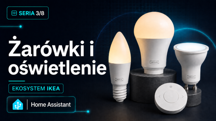 Żarówki IKEA w Zigbee2MQTT: GU10, panele i LED