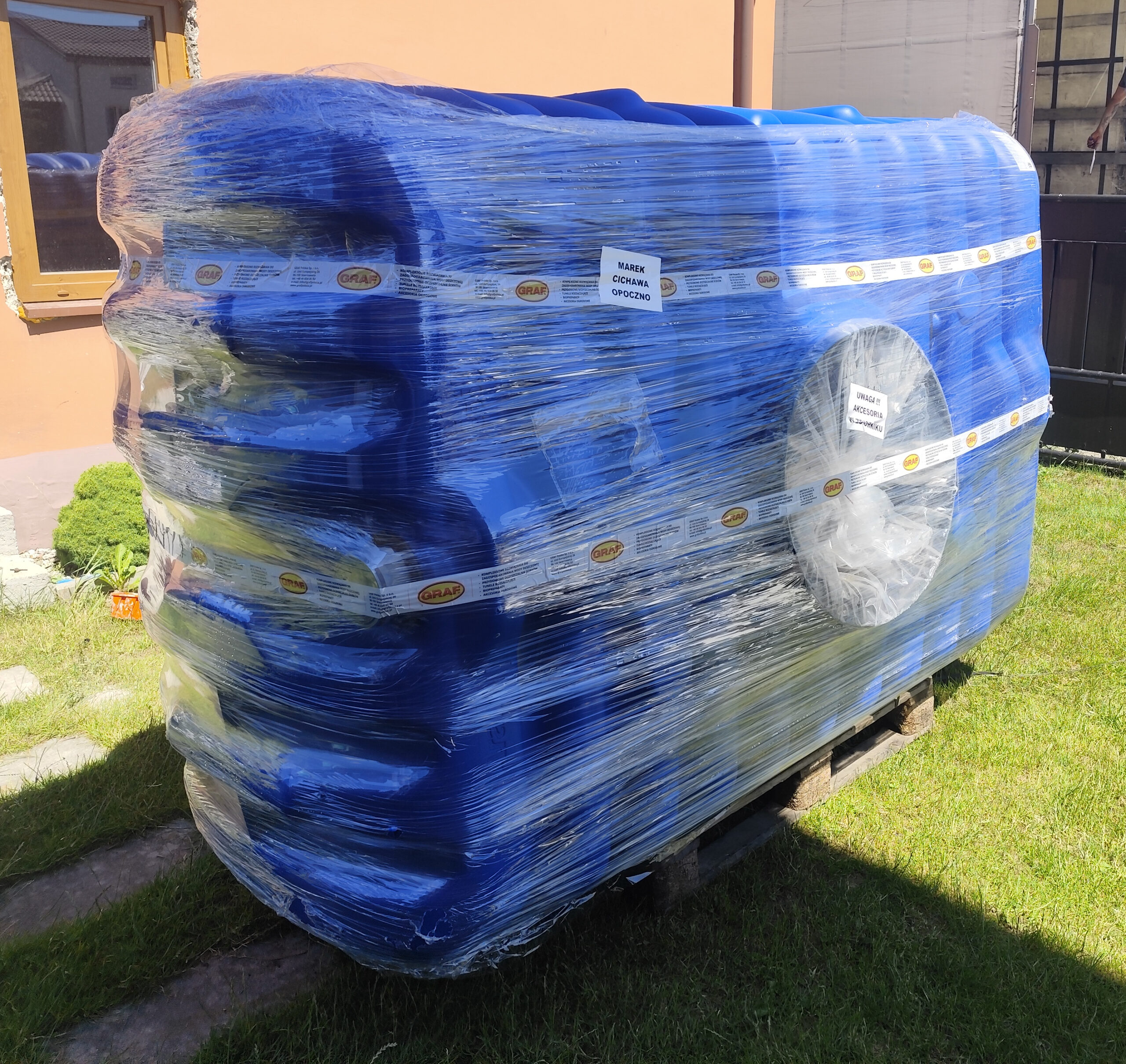 Zbiornik na deszczówkę 3000 l – Mikroretencja – MarkLabs