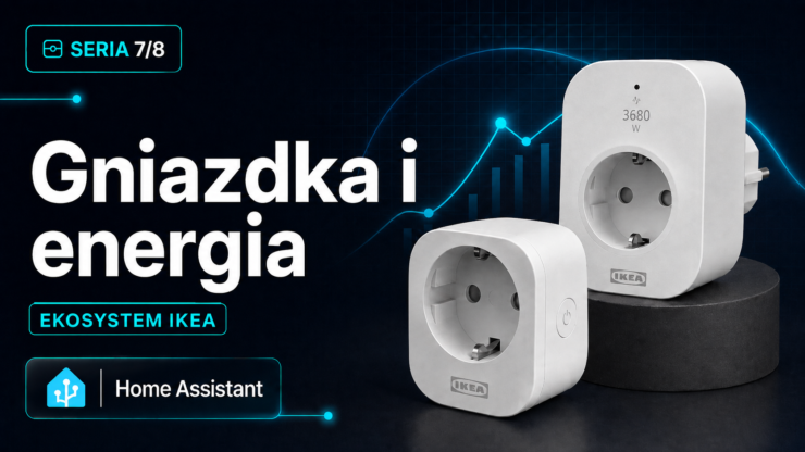 Gniazdka IKEA w Home Assistant: TRETAKT, INSPELNING, Energy Dashboard