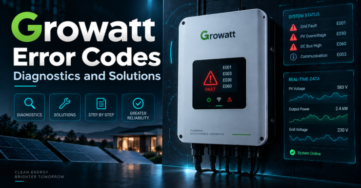 Growatt Error Codes Explained: Causes, Diagnostics and Real-World Fixes