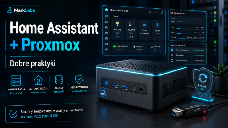Home Assistant na Proxmoxie: dobre praktyki 2026