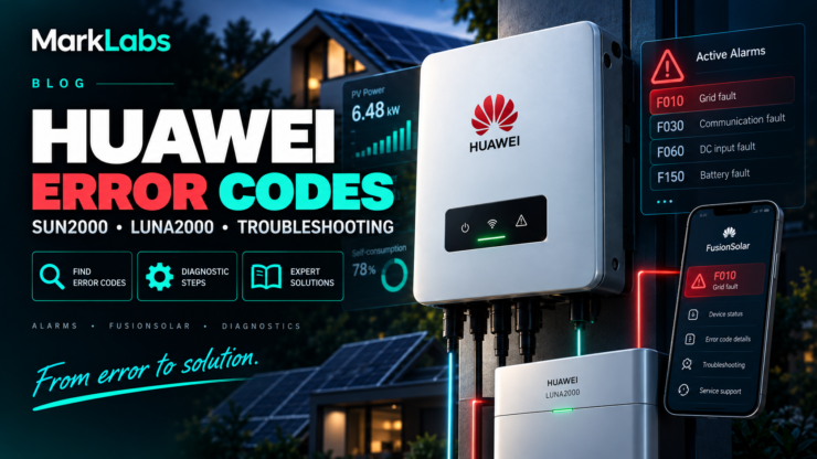 Huawei Error Codes 2001–2088 – SUN2000 & LUNA2000 Guide