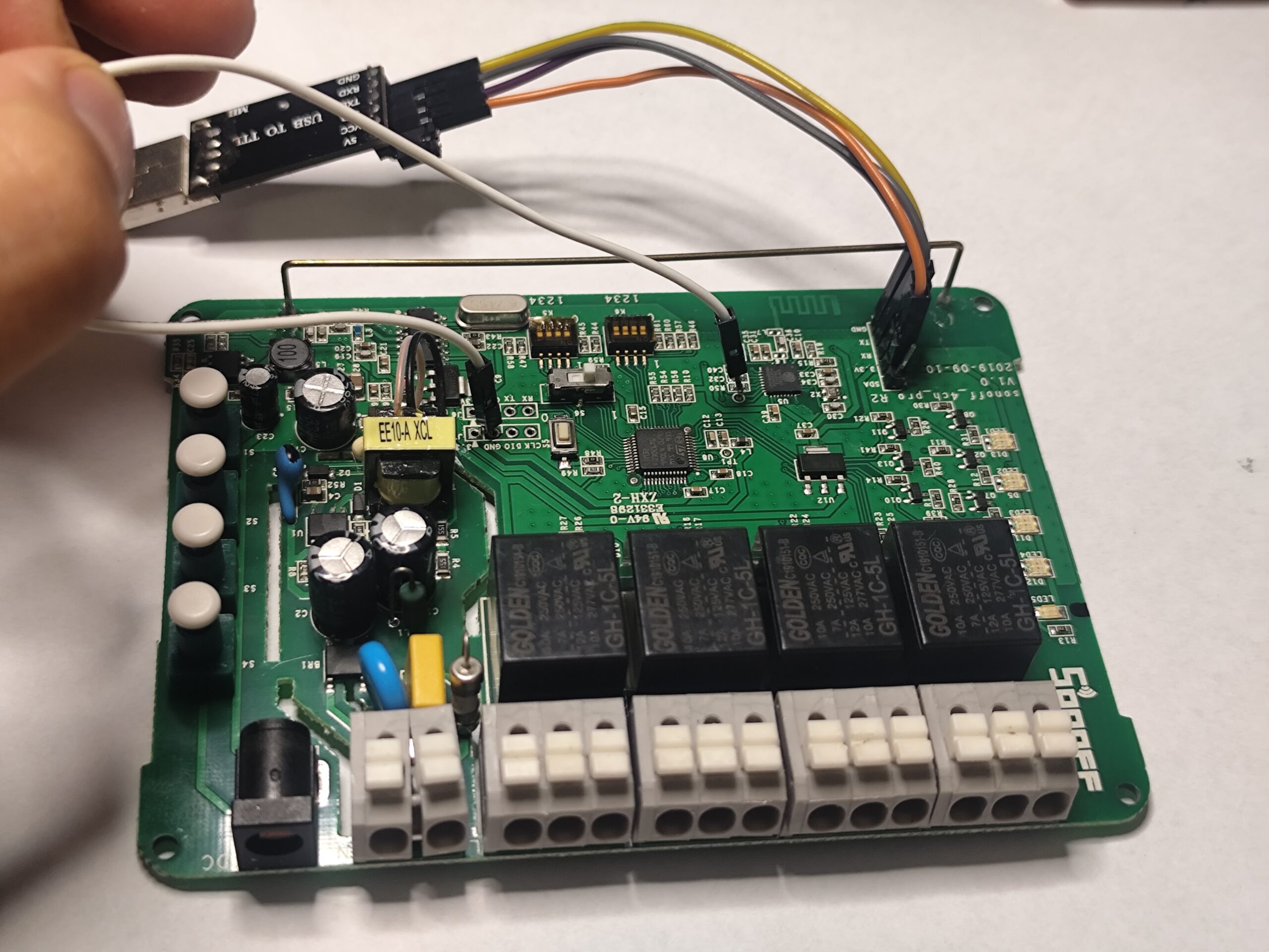 SONOFF 4CHR3 – flashowanie i własny firmware NetGuard Power 5 SONOFF 4CHR3 flashowanie