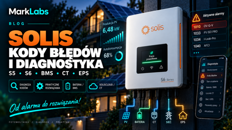 Solis kody błędów – S5, S6, BMS, CT, EPS i diagnostyka
